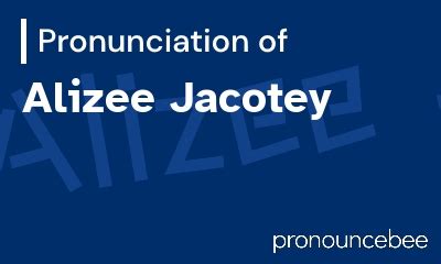 alizée pronunciation|How to pronounce Alizee 